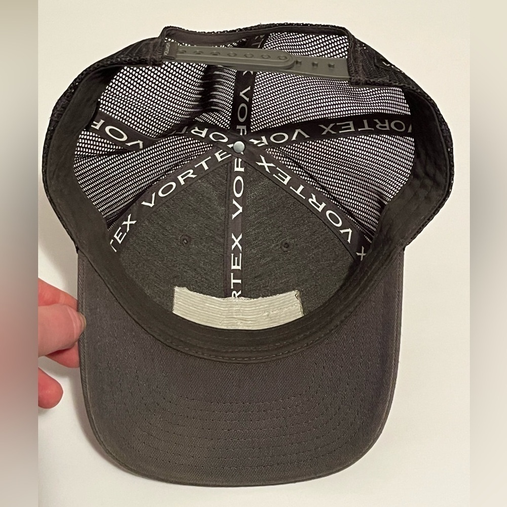 VORTEX Adult Male Red Alert Charcoal Cap - Picture 11 of 14